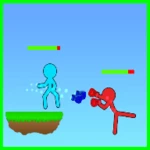 stickman fighting android application logo